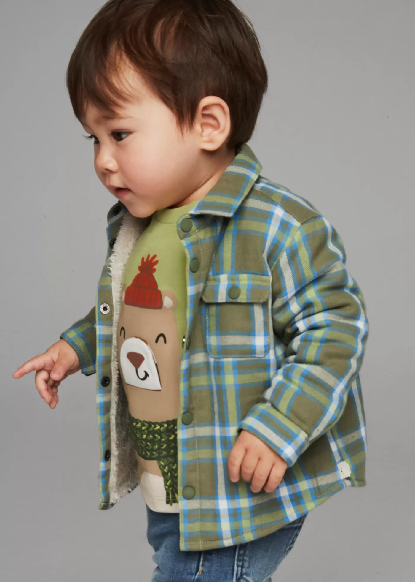 Clearance Overshirt fodera neonato Camicie E Bluse