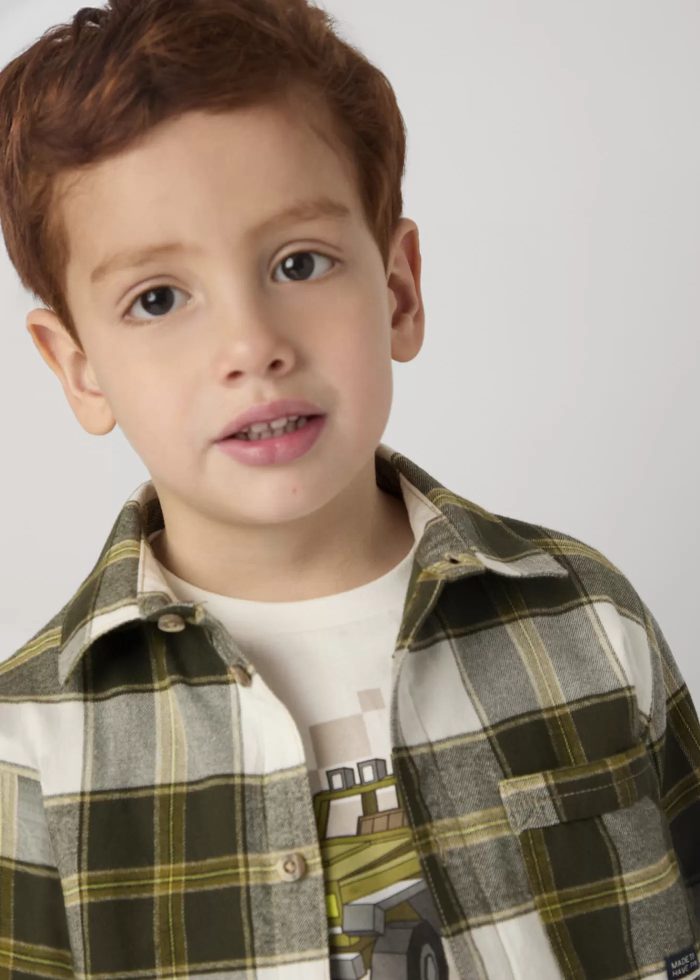 Discount Overshirt quadri bambino Bambino Camicie | Camicie