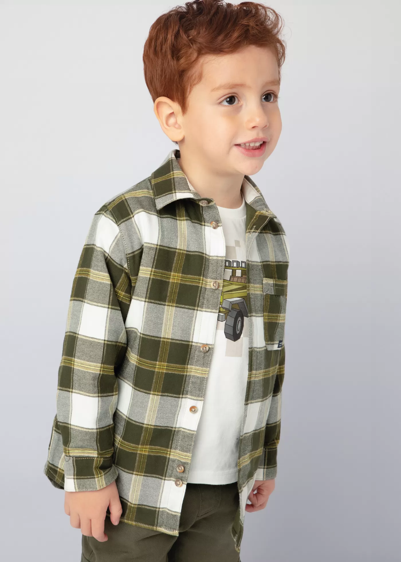 Discount Overshirt quadri bambino Bambino Camicie | Camicie