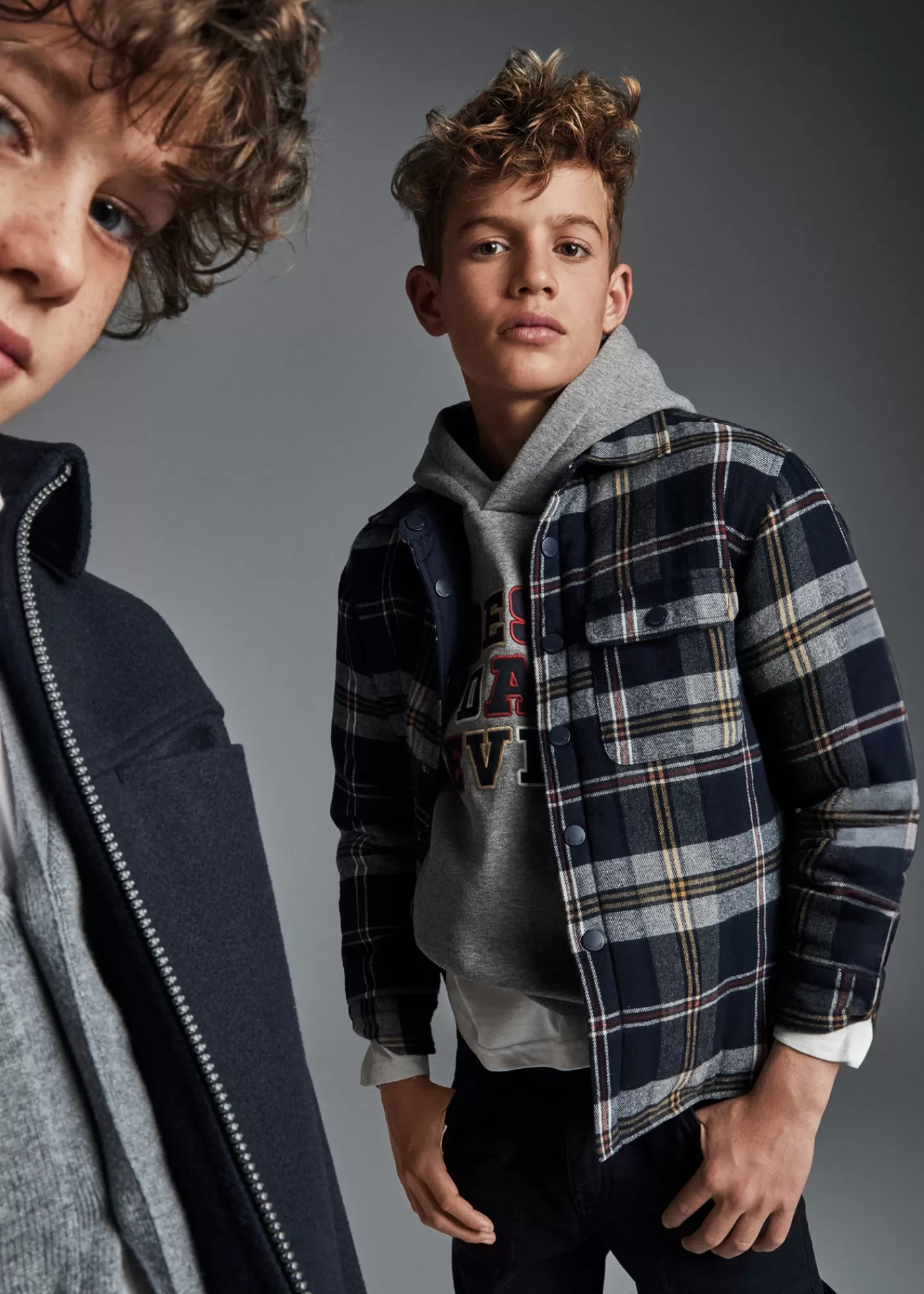 Online Overshirt reversibile imbottita ragazzo Bambino Camicie