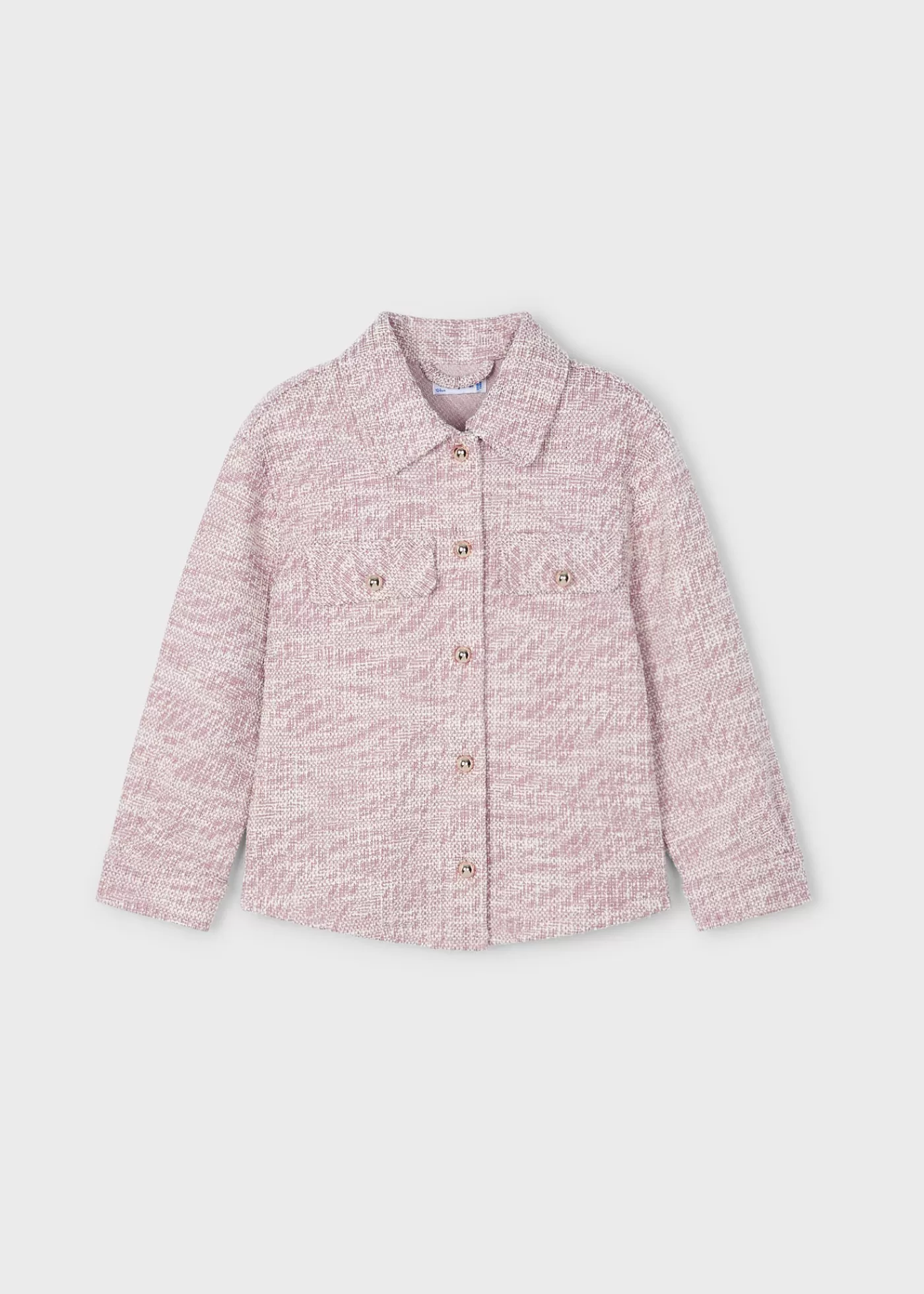 Outlet Overshirt tweed bambina Camicie E Bluse