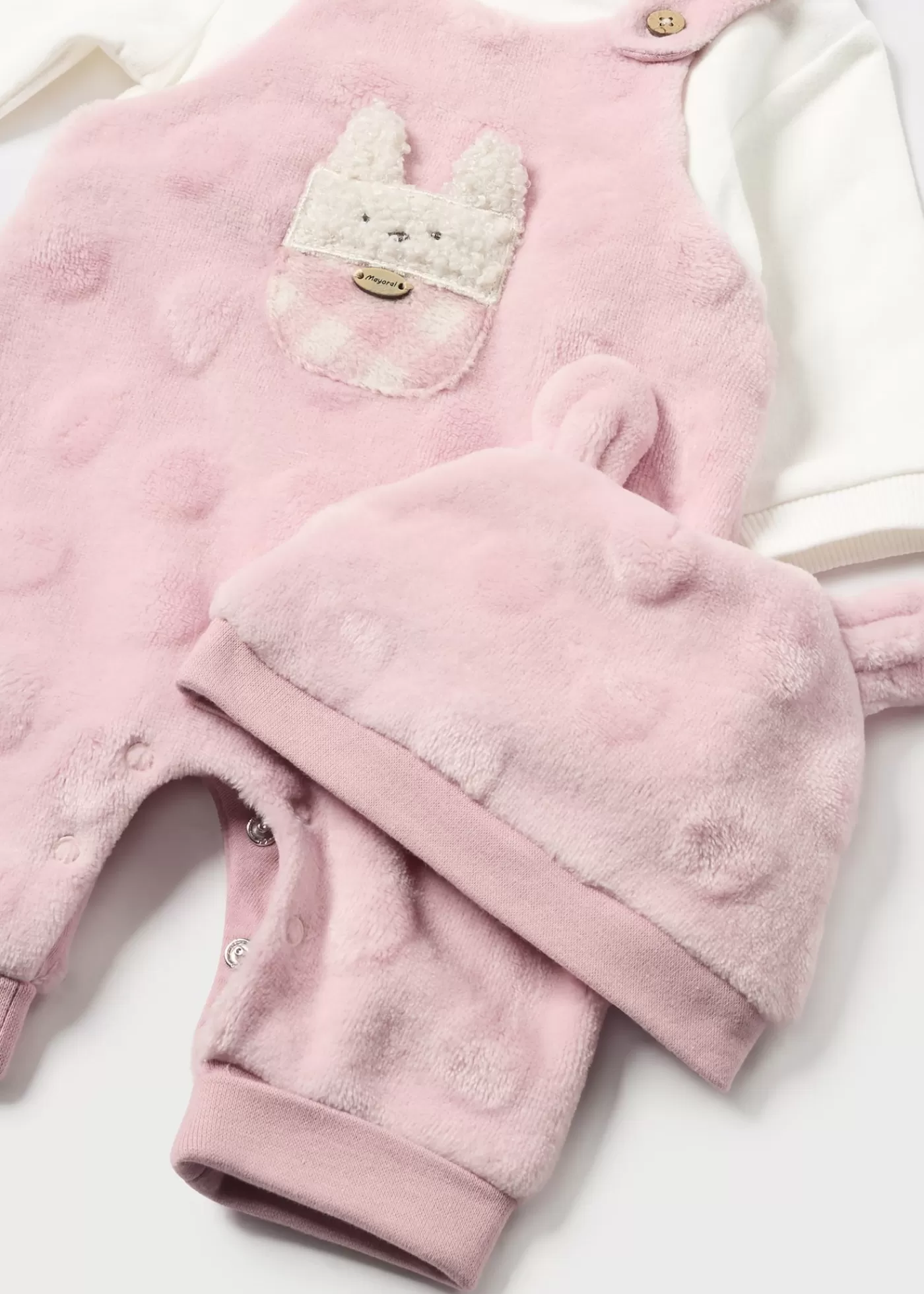 Clearance Pagliaccetto con cappellino orecchie neonata Pigiami E Tutine