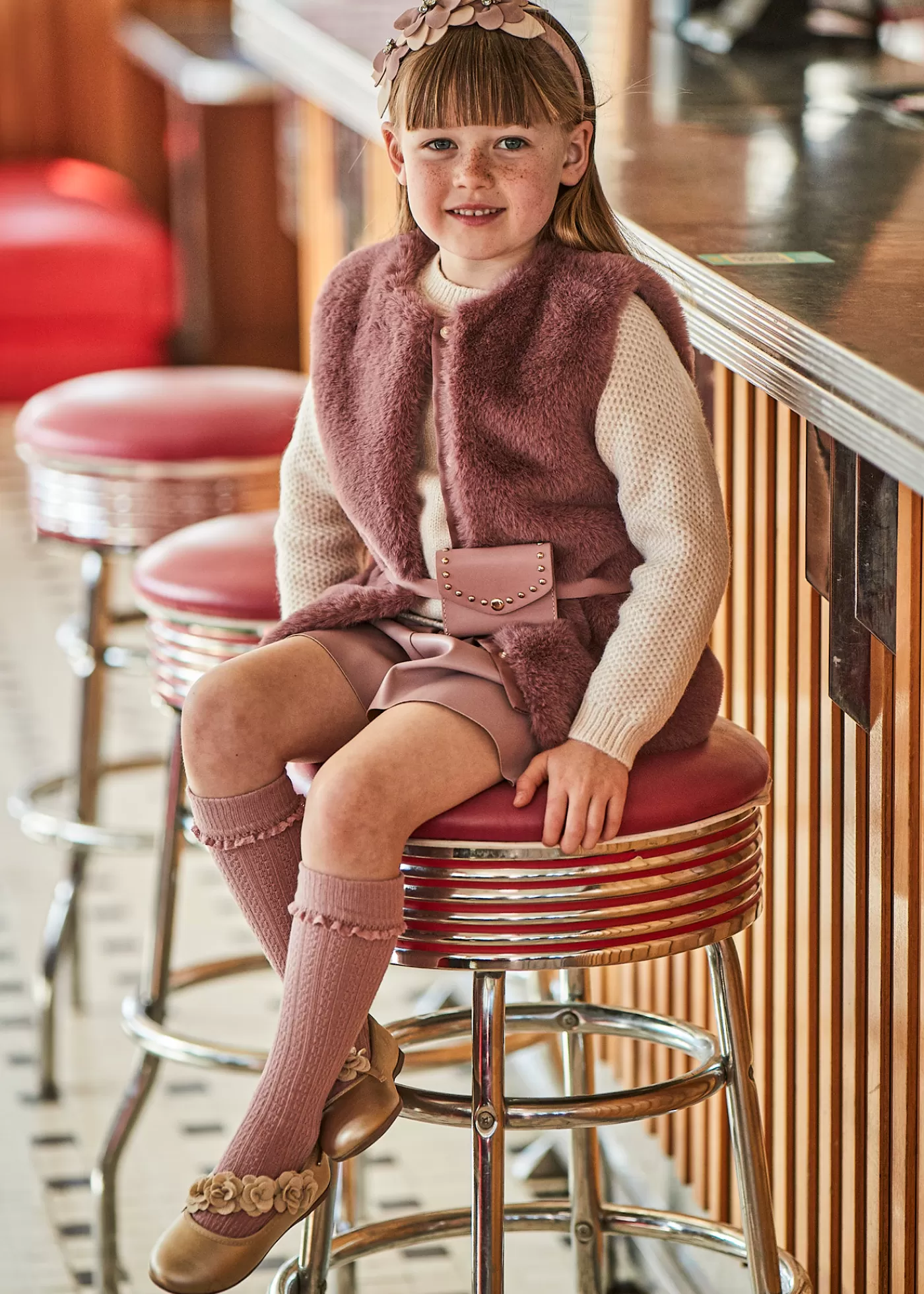 Best Sale Pantaloncino similpelle bambina Pantaloni E Gonne