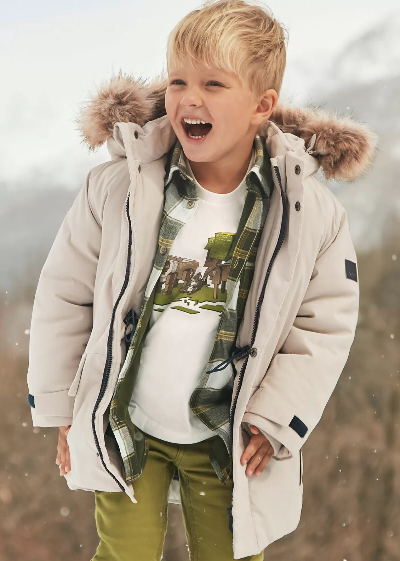 New Parka bambino Bambino Giubbotti E Giacche | Giubbotti E Giacche