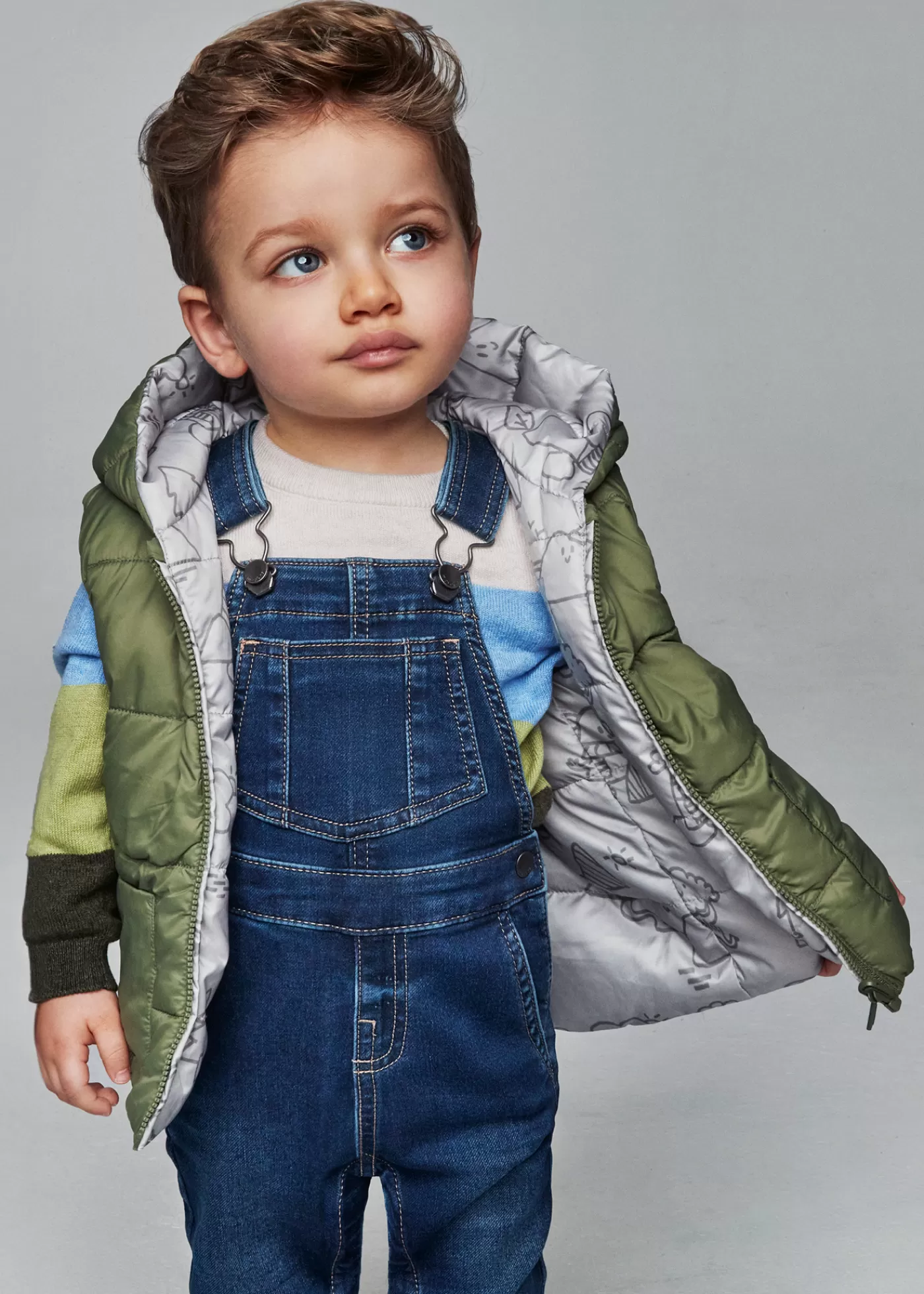 Cheap Salopette jeans neonato Pantaloni E Salopette