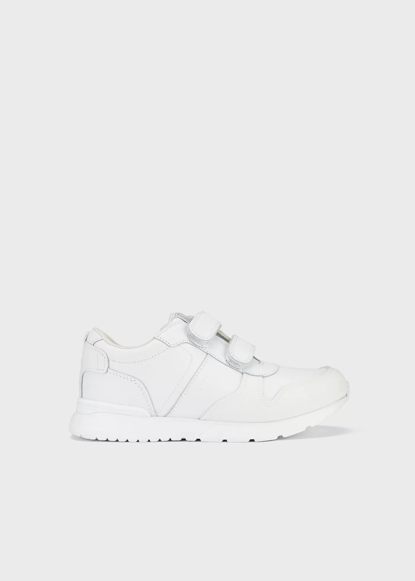 Online Scarpe sportive pelle con doppia chiusura velcro bambino Bambino Scarpe Scuola | Scarpe Scuola