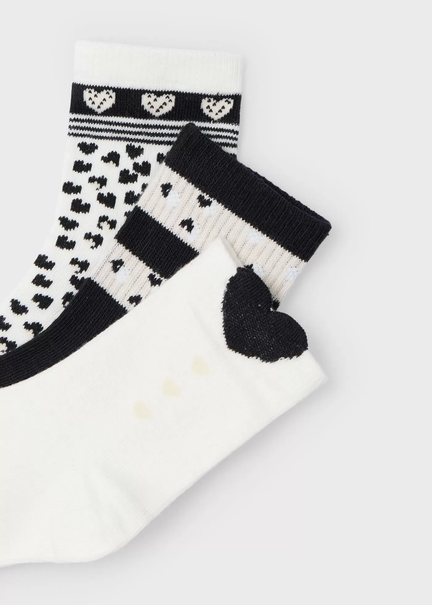 Best Sale Set 3 calze cuori bambina Accessori