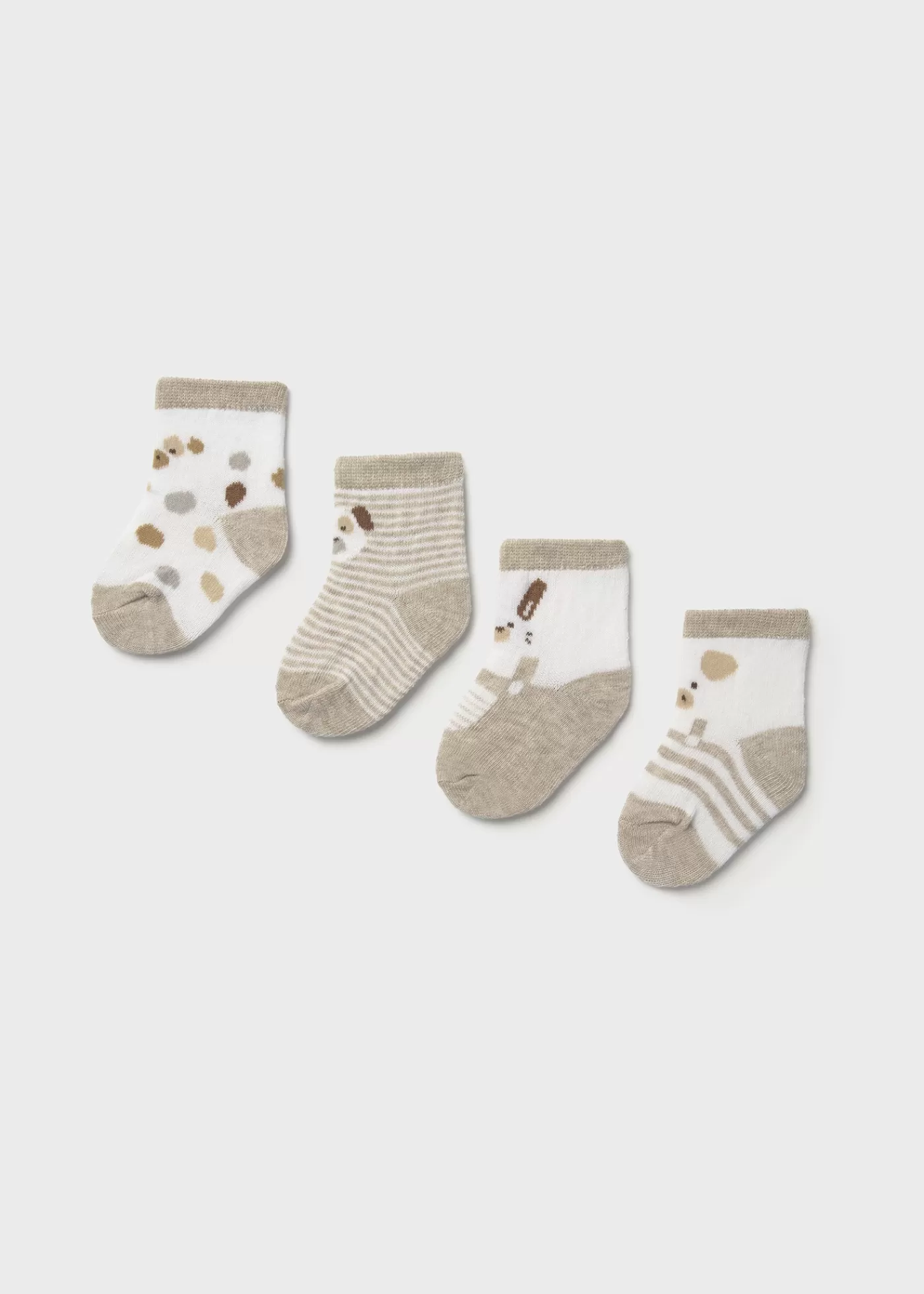 Best Sale Set 4 calzini animali neonato Accessori
