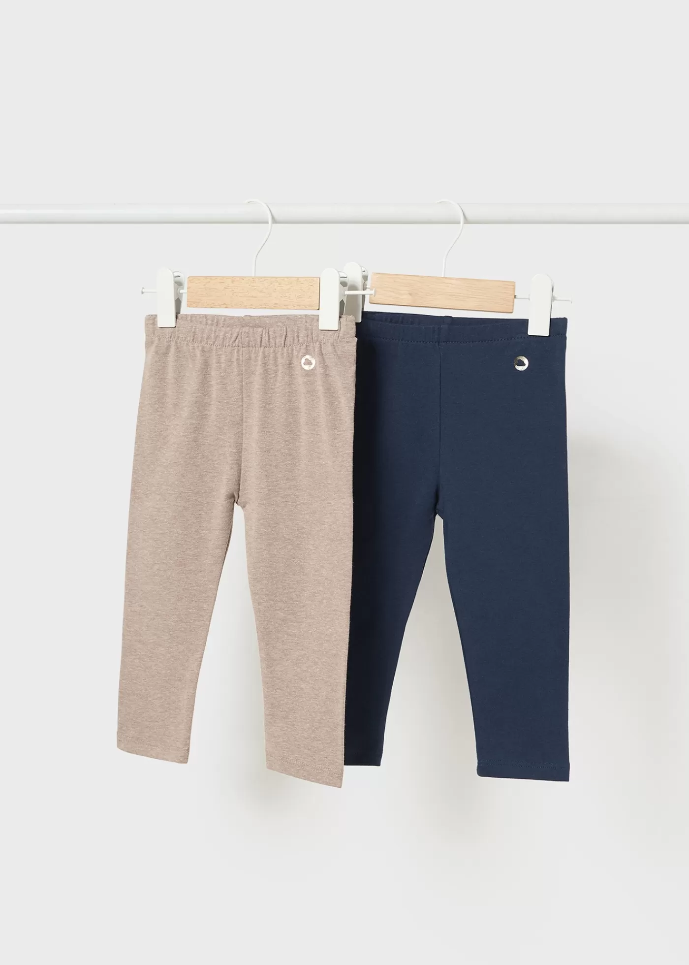 Best Sale Set 2 leggings basico neonato Pantaloni E Salopette