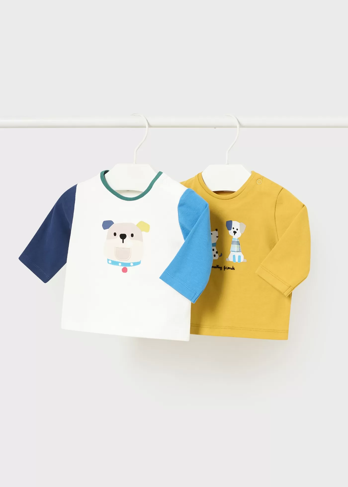 Best Set 2 magliette stampate neonato Body E Magliette