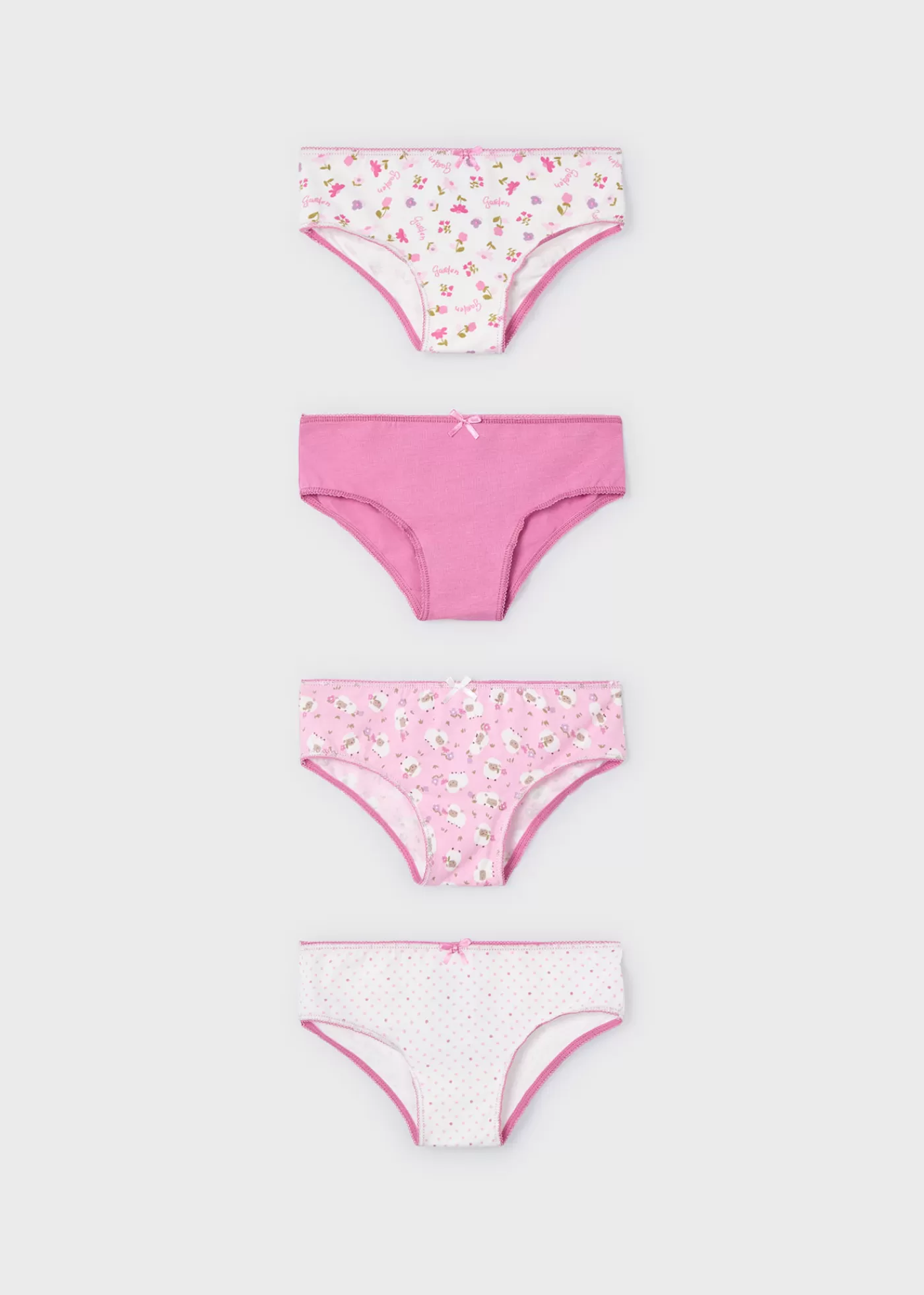 Store Set 4 mutandine bambina Intimo