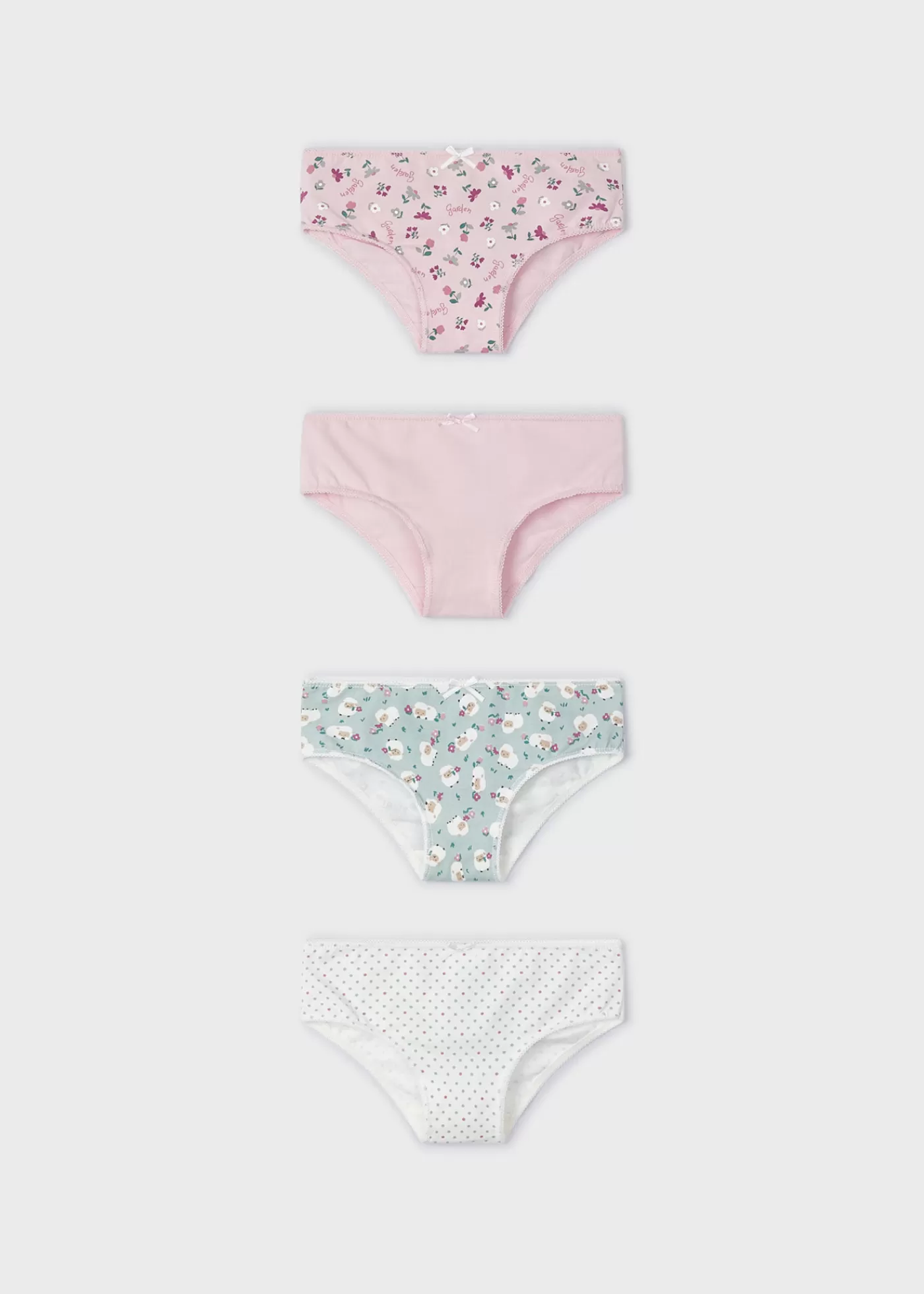 Cheap Set 4 mutandine bambina Intimo