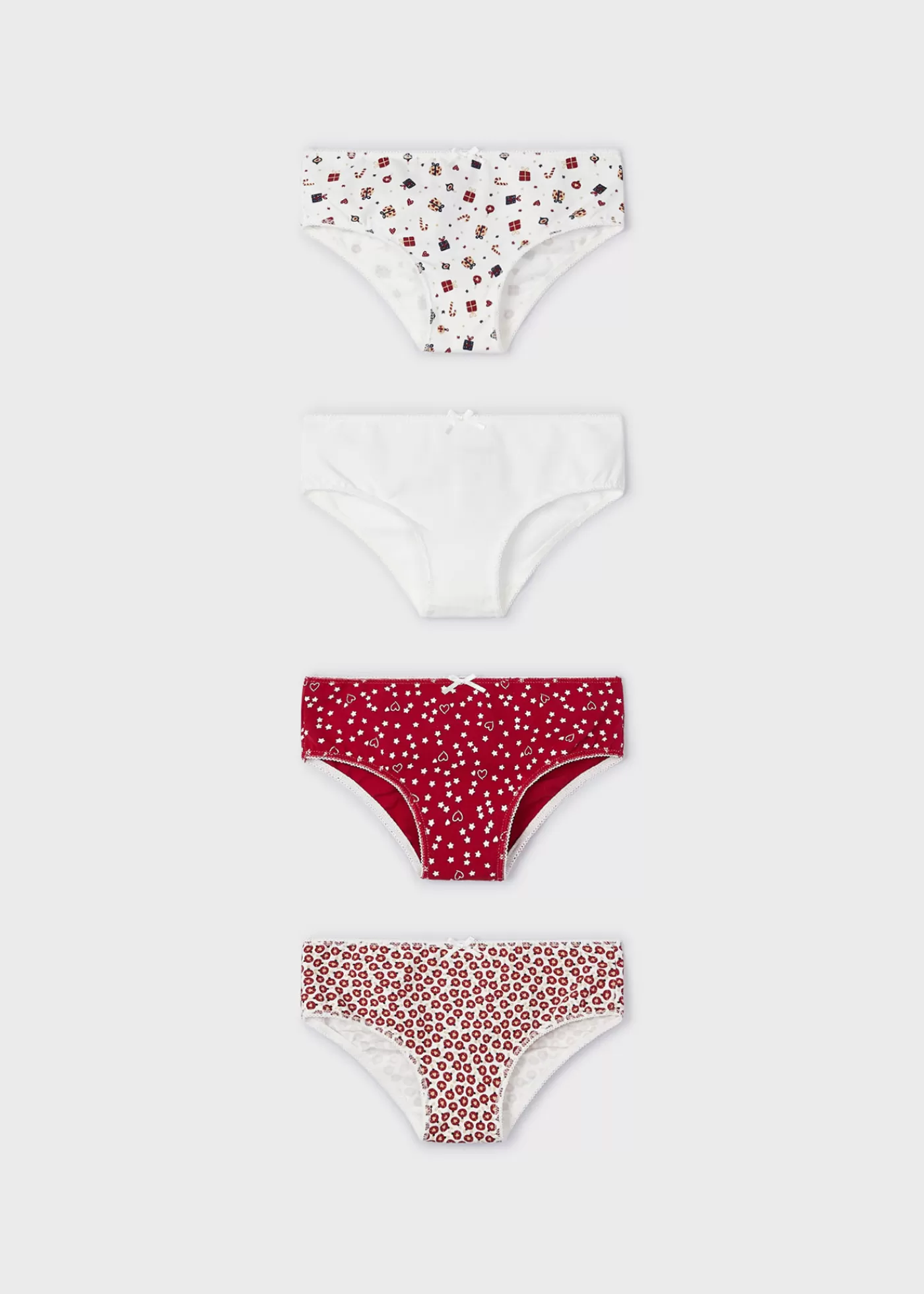 Outlet Set 4 mutandine bambina Intimo