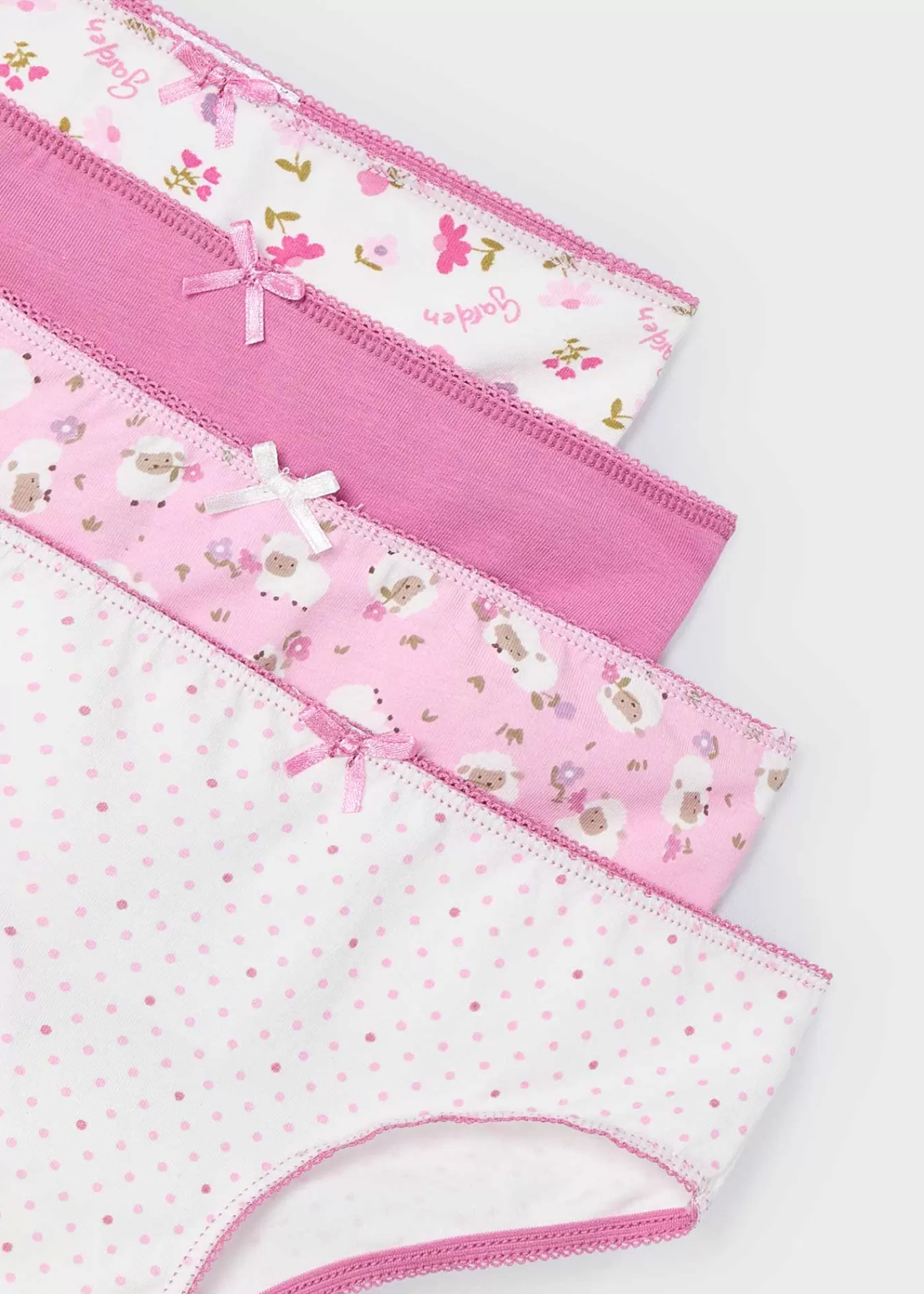 Store Set 4 mutandine bambina Intimo