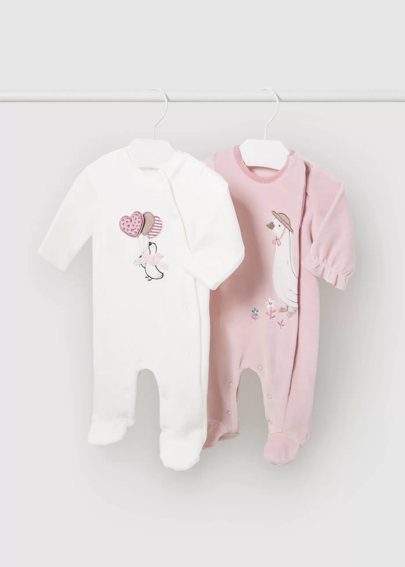 Cheap Set 2 pagliaccetti ciniglia animaletti neonata Pigiami E Tutine