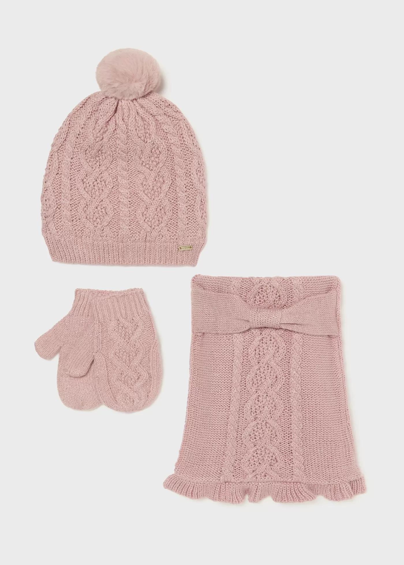 Cheap Set 3 pezzi sciarpa neonata Accessori
