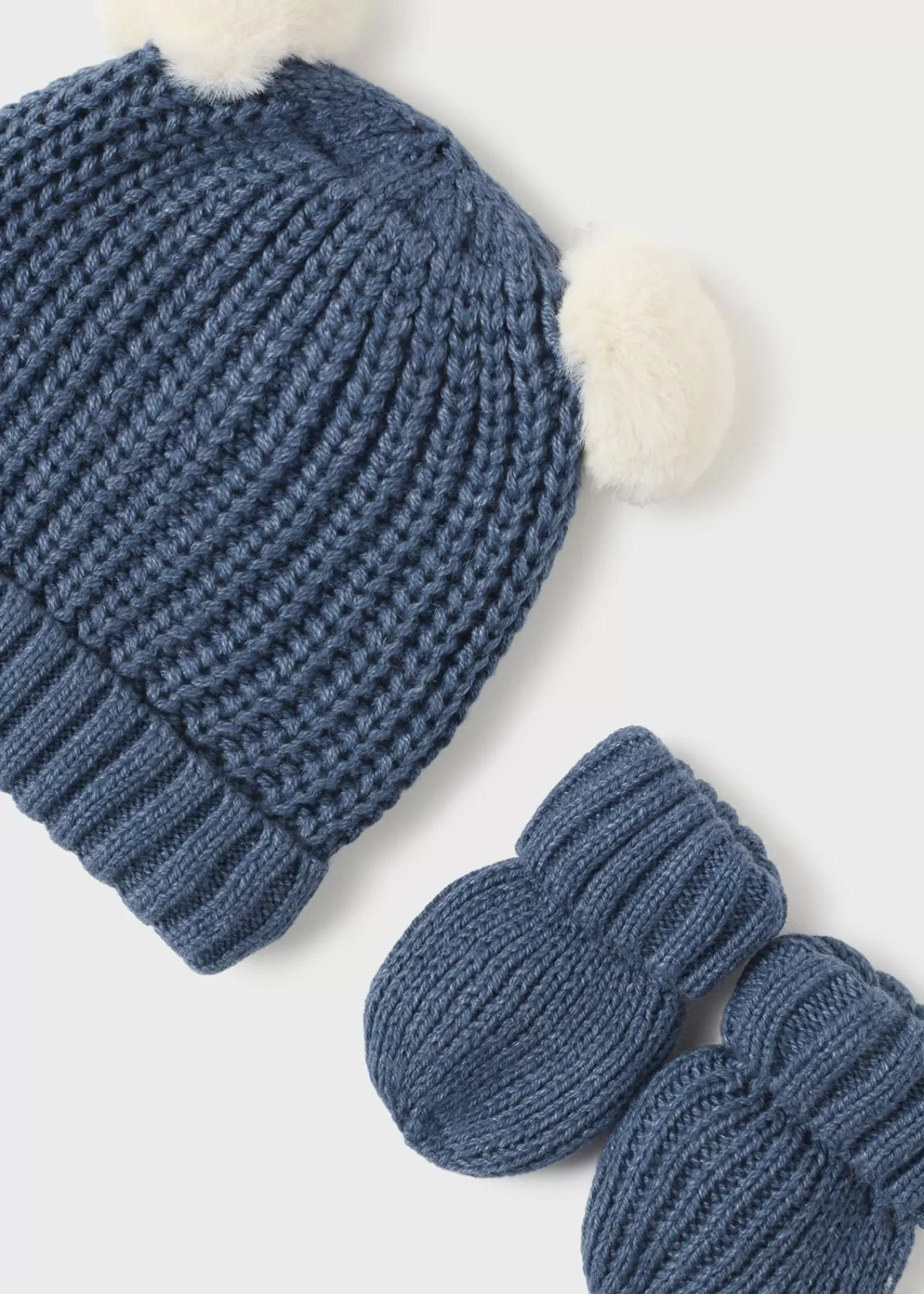 Best Set cappello e manopole in maglia neonato Accessori