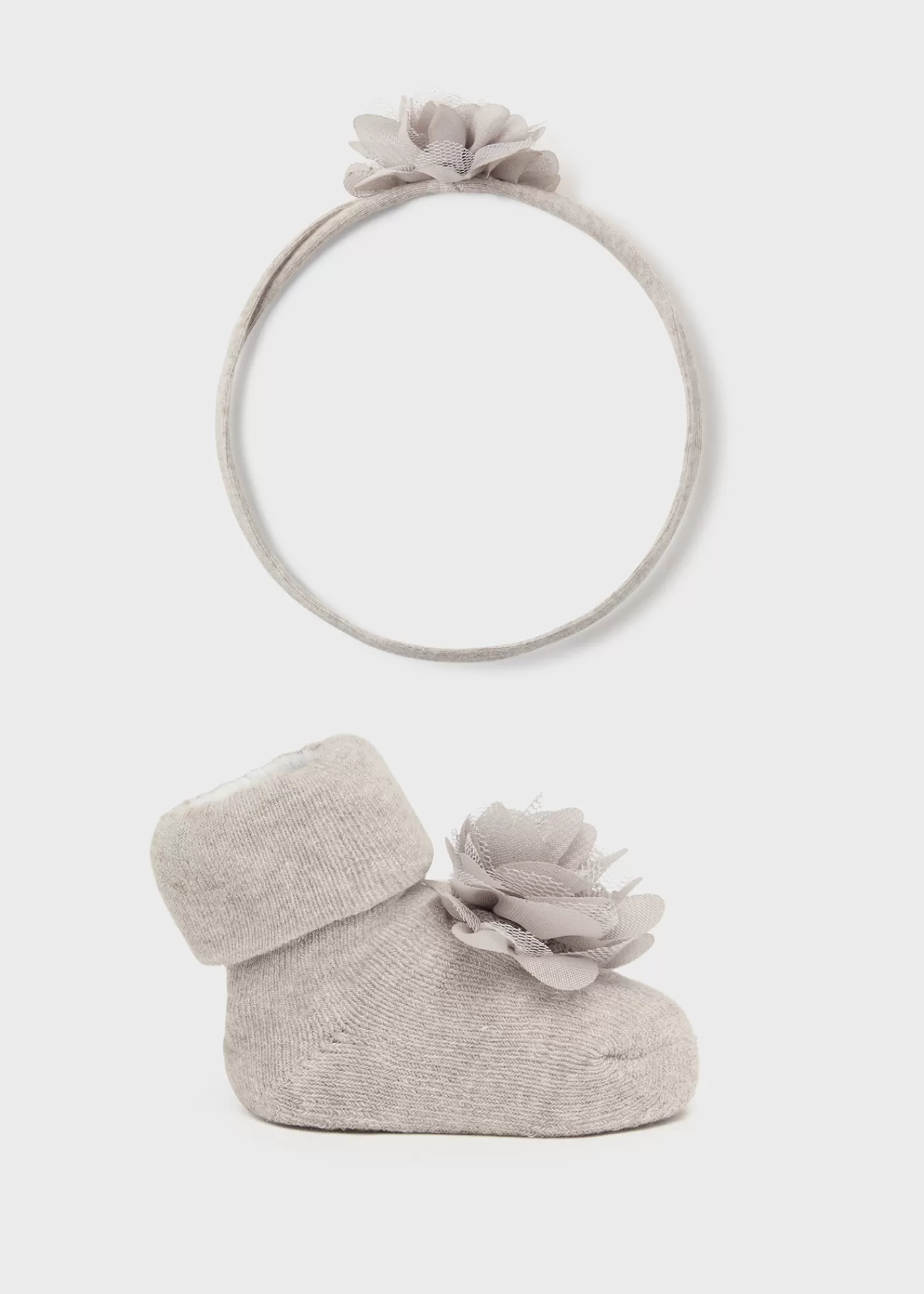Shop Set fascia e calzini fiore neonata Accessori