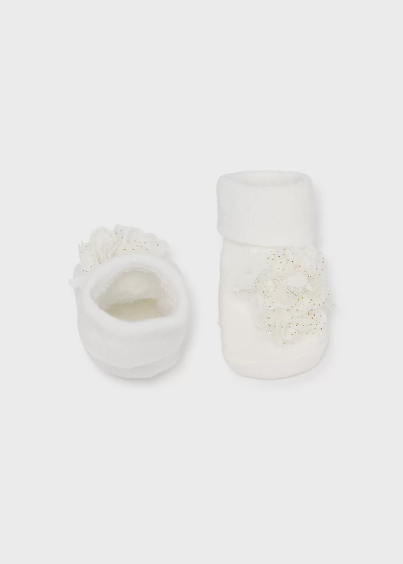 Best Sale Set fascia e calzini fiore neonata Accessori