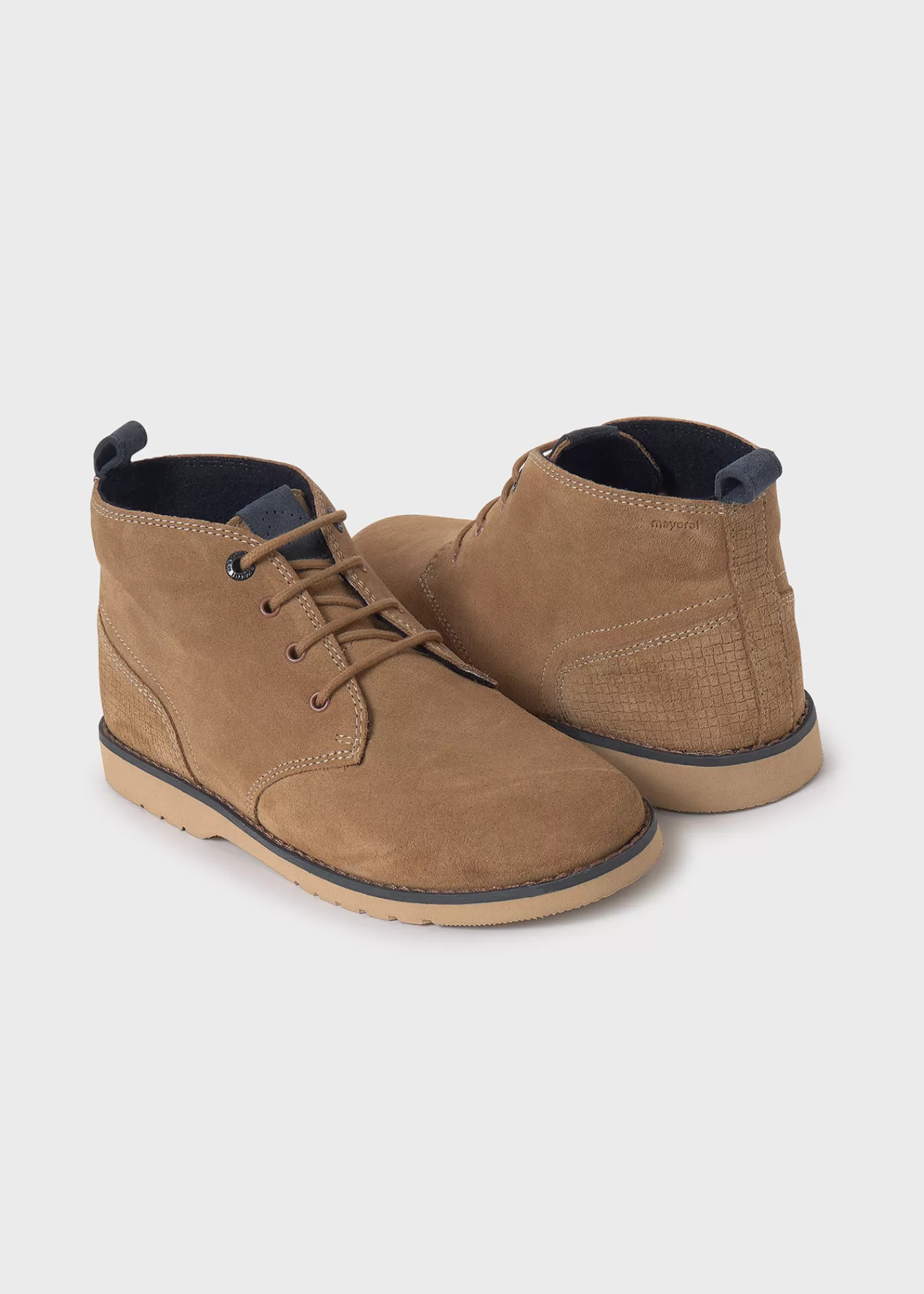 Best Sale Stivaletti crosta di pelle lacci ragazzo Bambino Stivali E Stivaletti | Stivali E Stivaletti