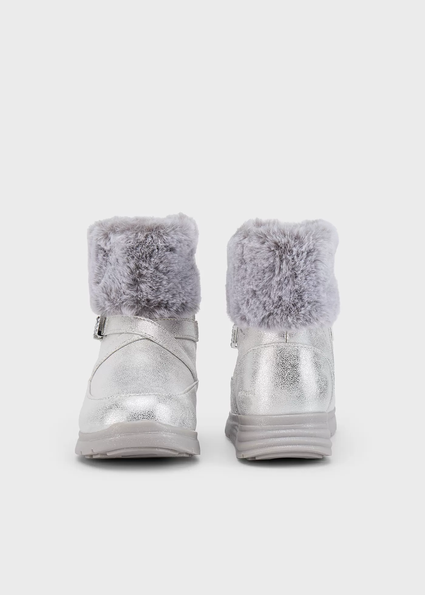 Best Sale Stivaletti effetto metallizzato pellicciotto bambina Stivali E Stivaletti | Stivali E Stivaletti