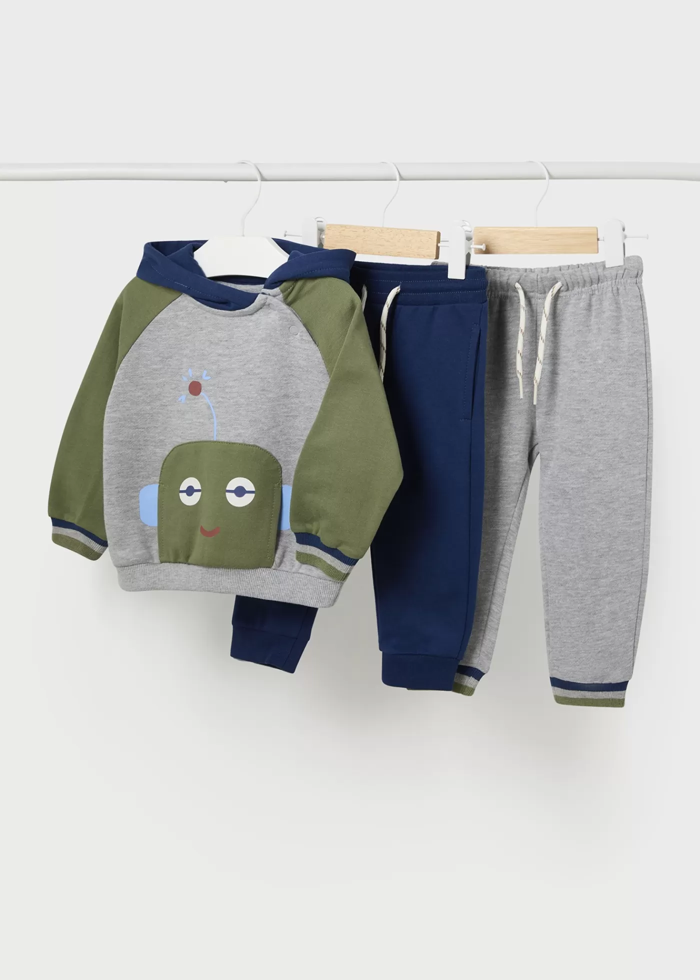 Cheap Tuta 2 pantaloni robot neonato Tute