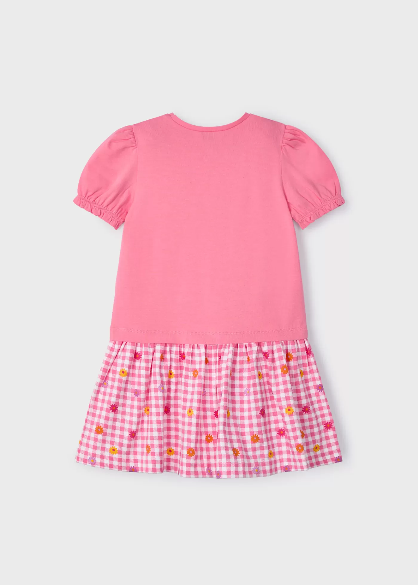 Best Vestito combined quadri vichy bambina Vestiti