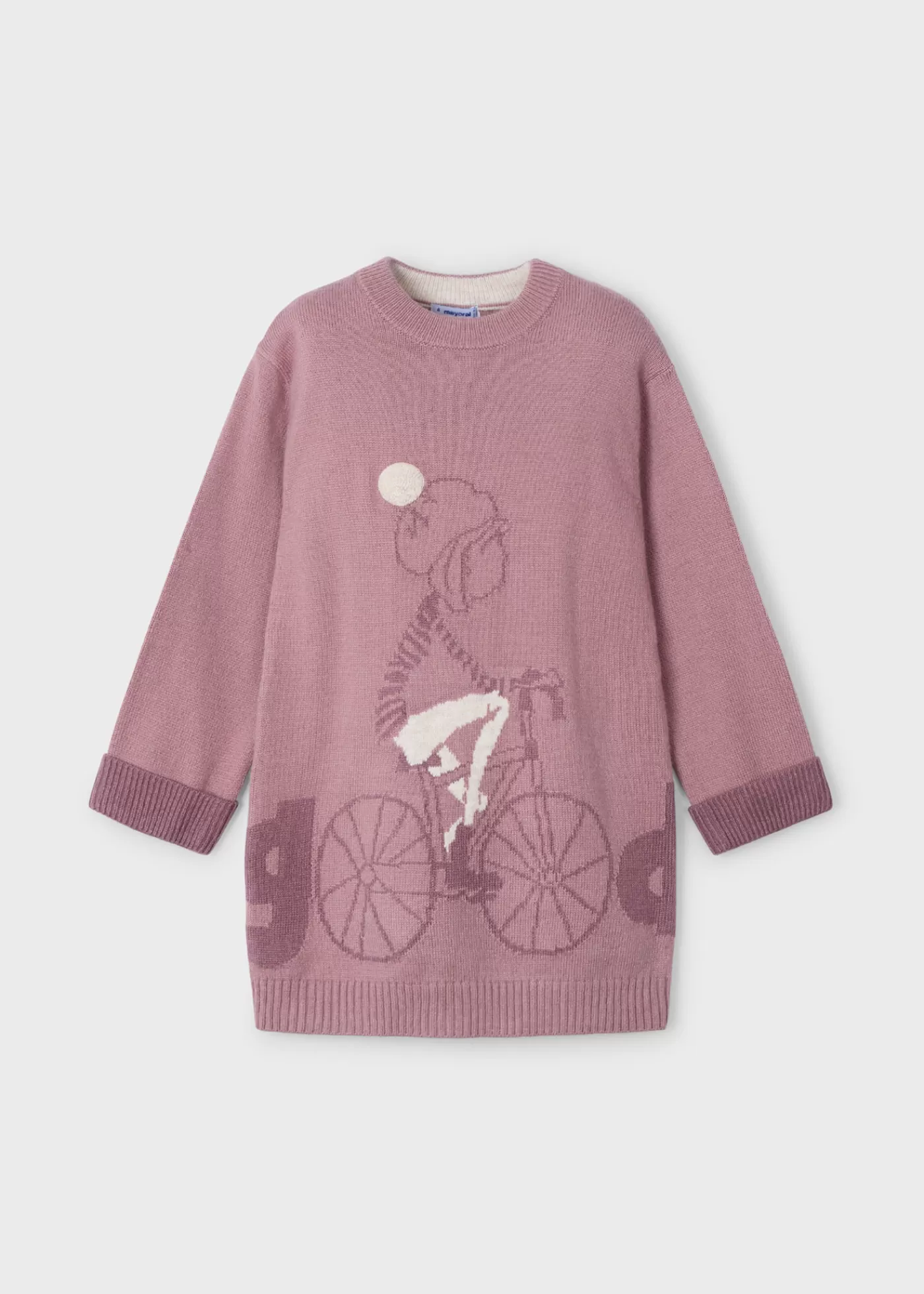 Outlet Vestito in maglia bicicletta bambina Vestiti