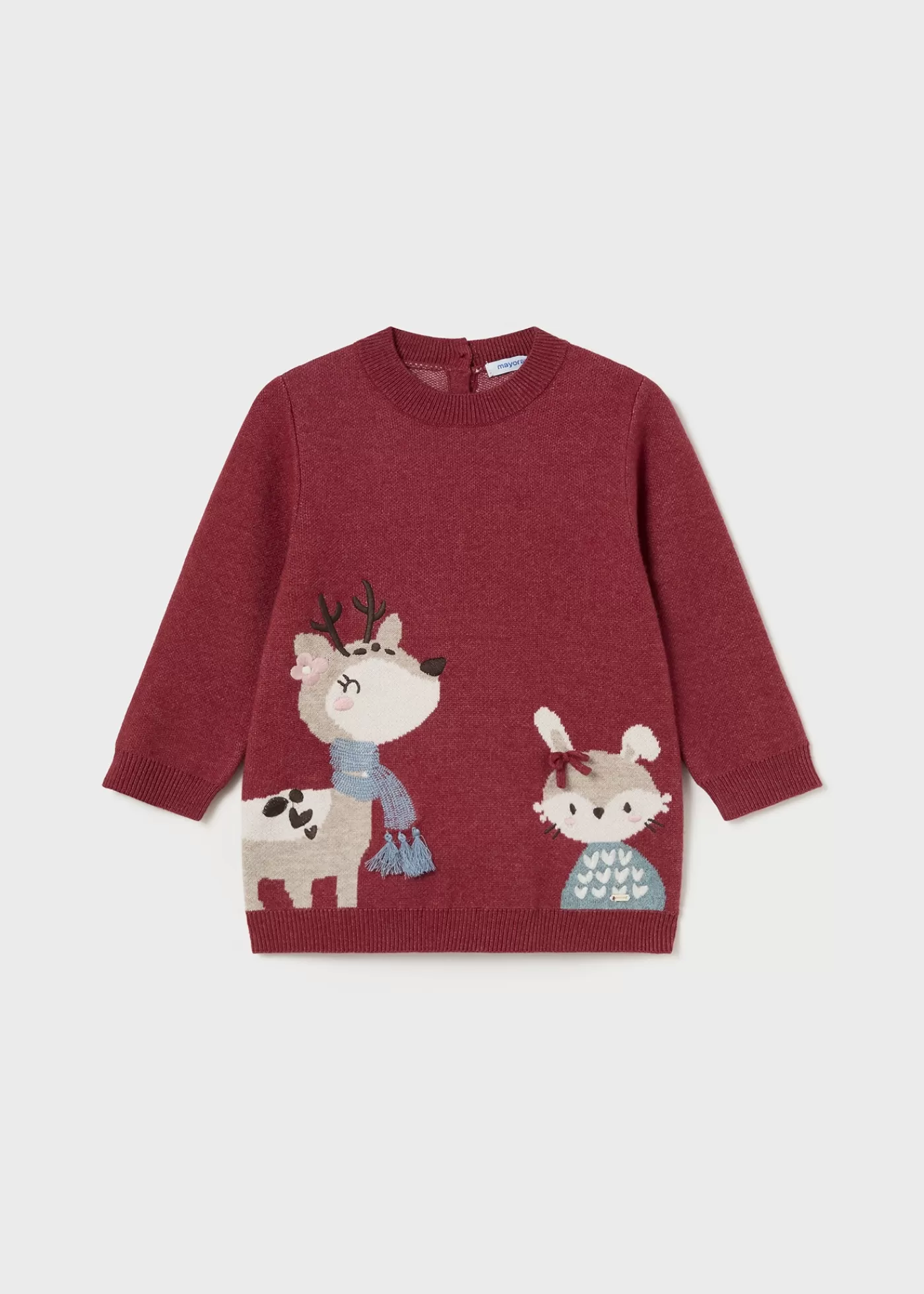 Clearance Vestito maglia animali neonata Vestiti
