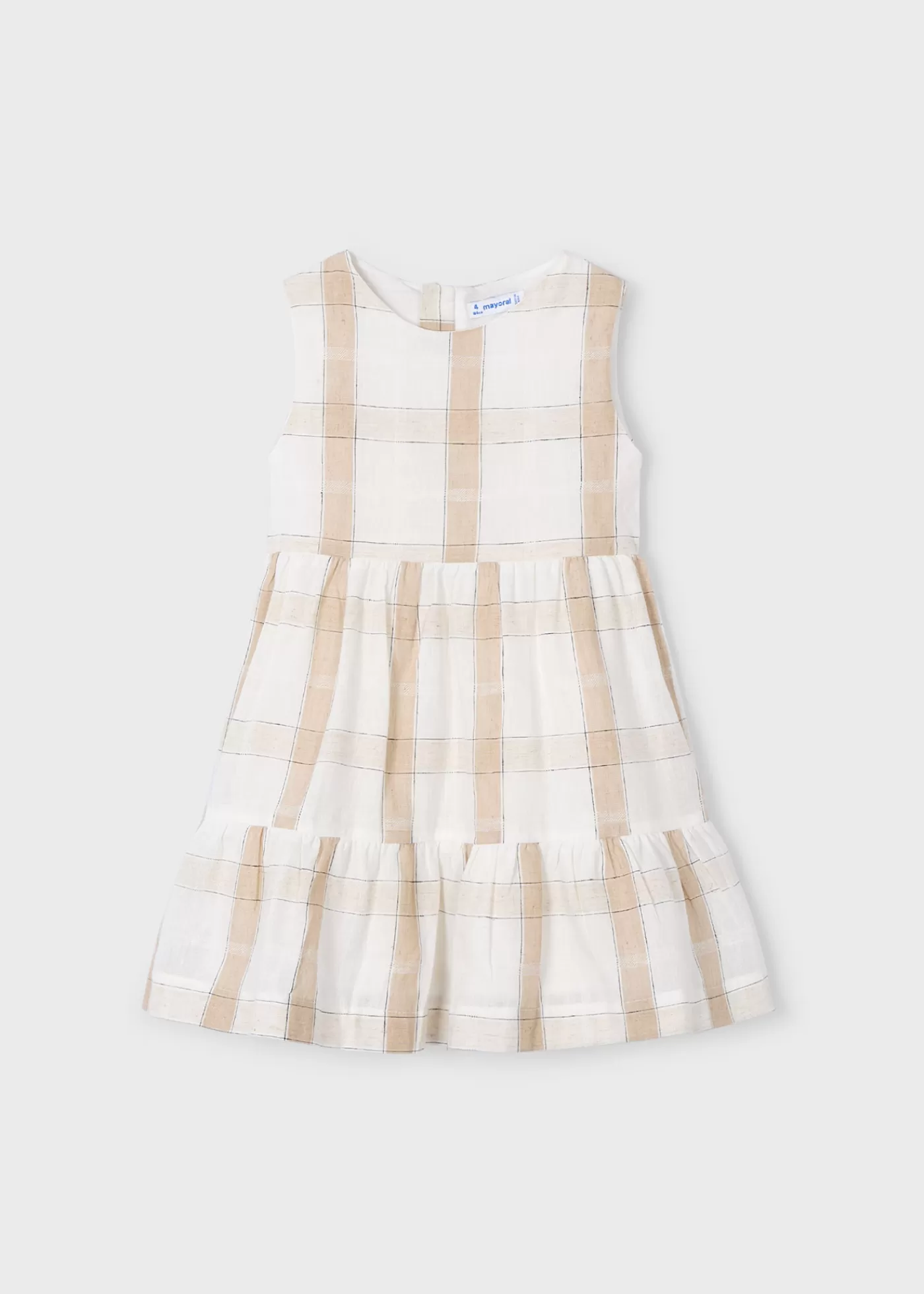 Best Vestito quadri lino bambina Vestiti