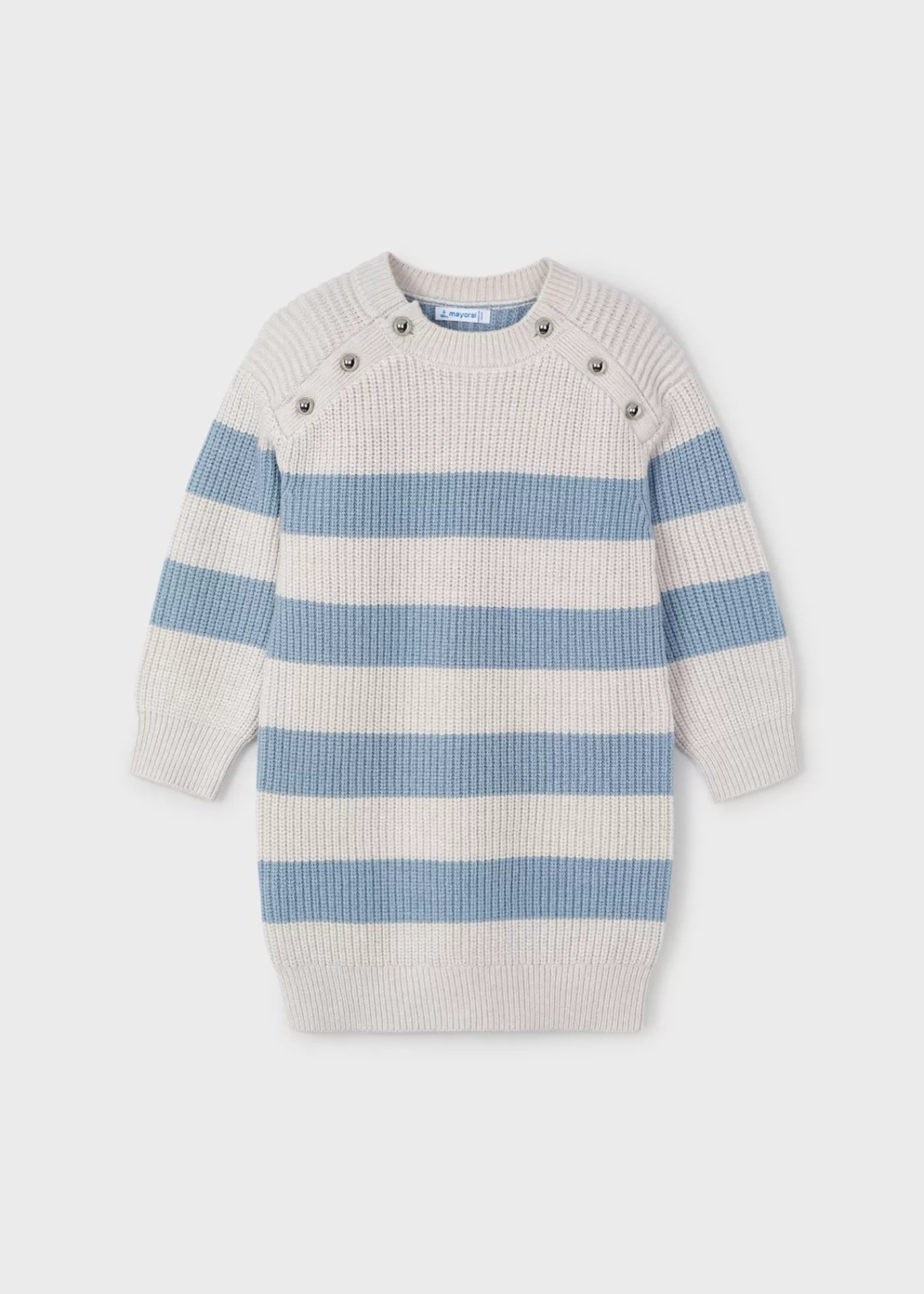 Online Vestito righe maglia bambina Vestiti