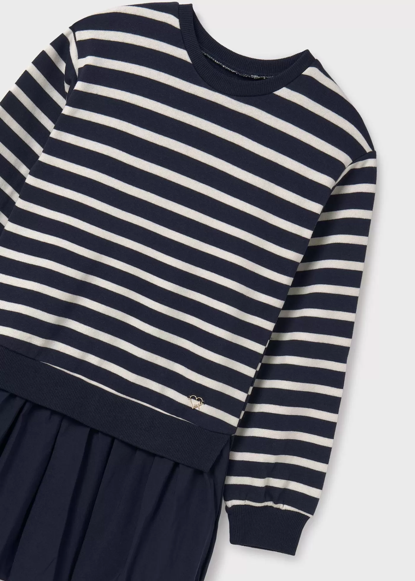 Fashion Vestito righe ragazza Vestiti