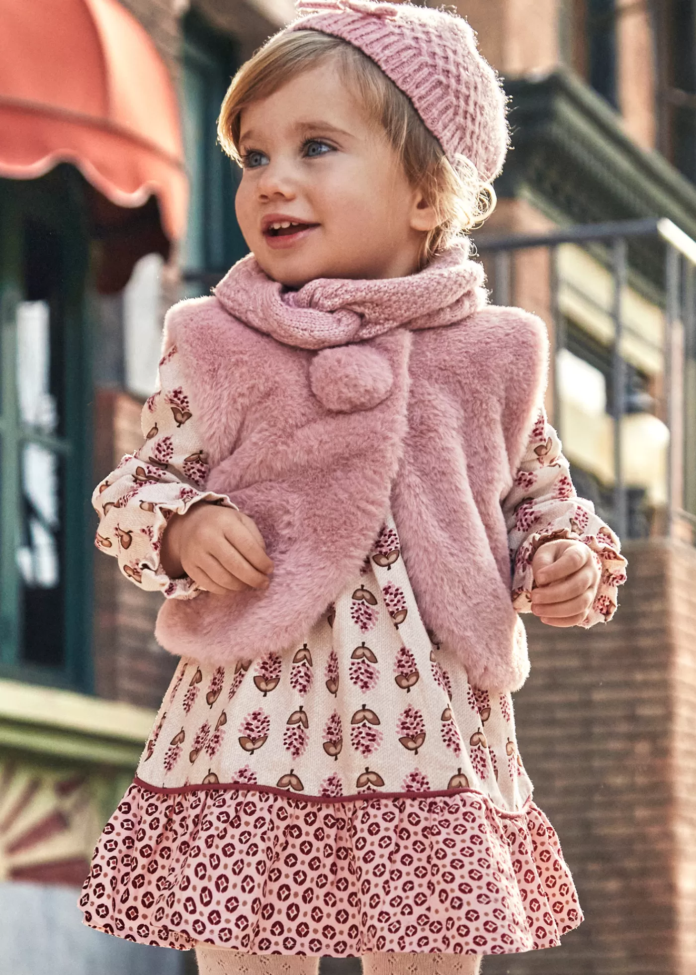Best Sale Vestito stampato viyella neonata Vestiti