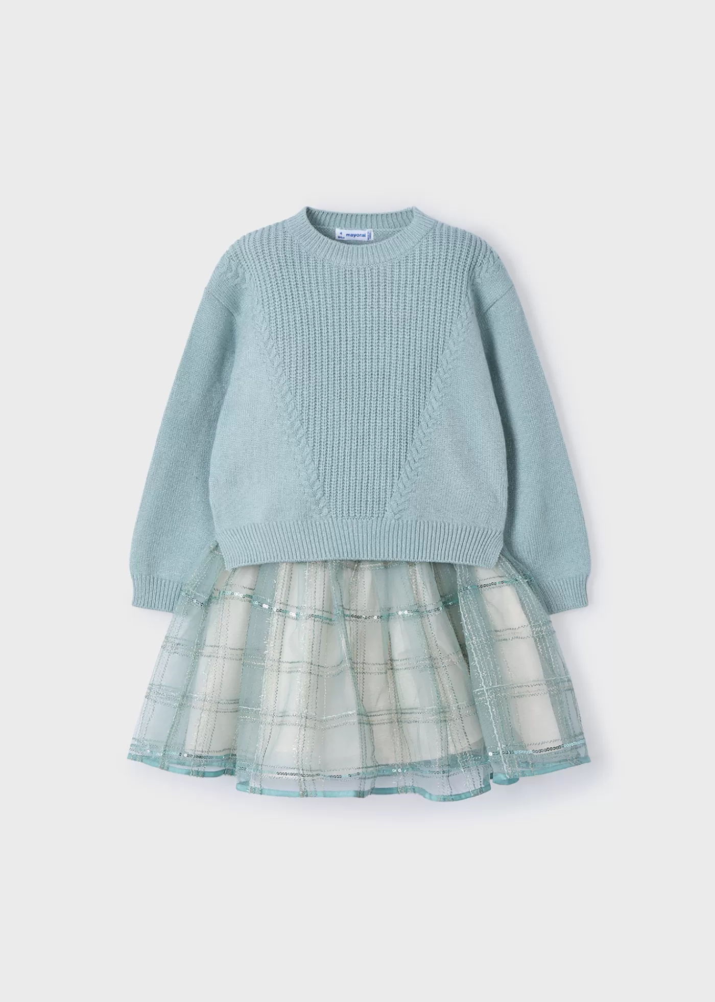 Discount Vestito tulle con maglione bambina Vestiti