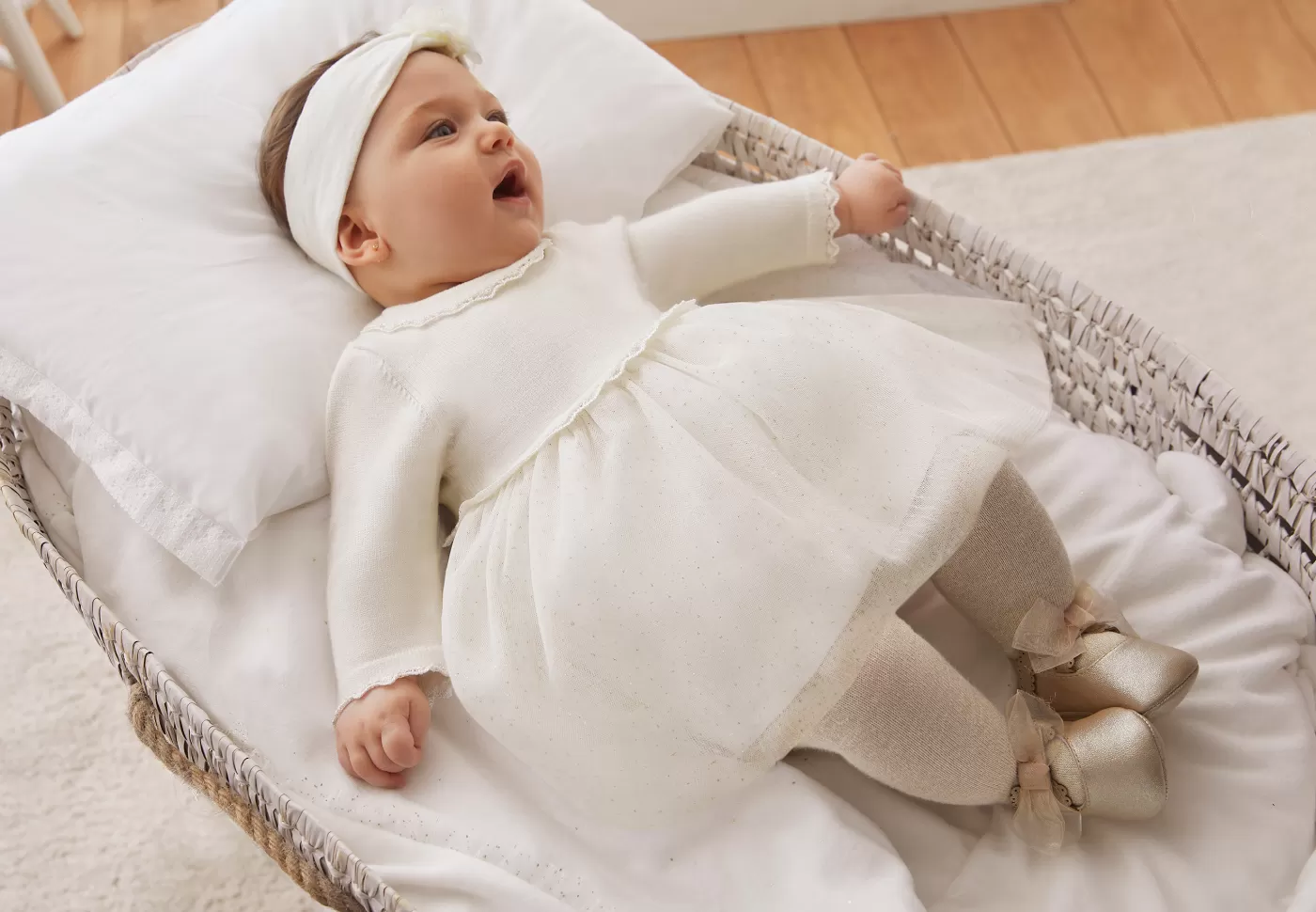 Clearance Vestito tulle neonata Vestiti