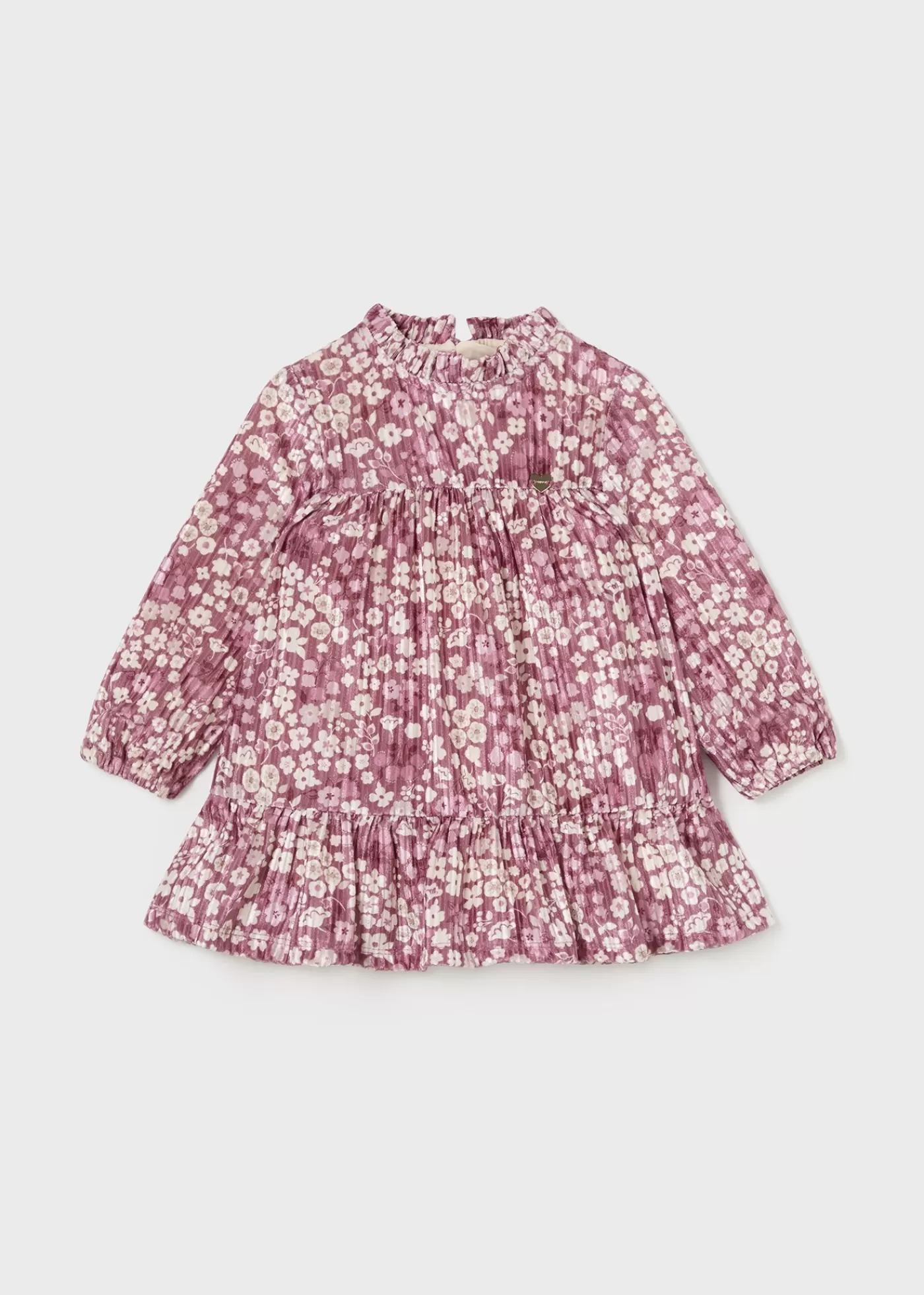 Cheap Vestito velluto stampato neonata Vestiti